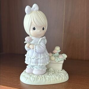 Precious Moments so glad I picked you as a friend figurine
